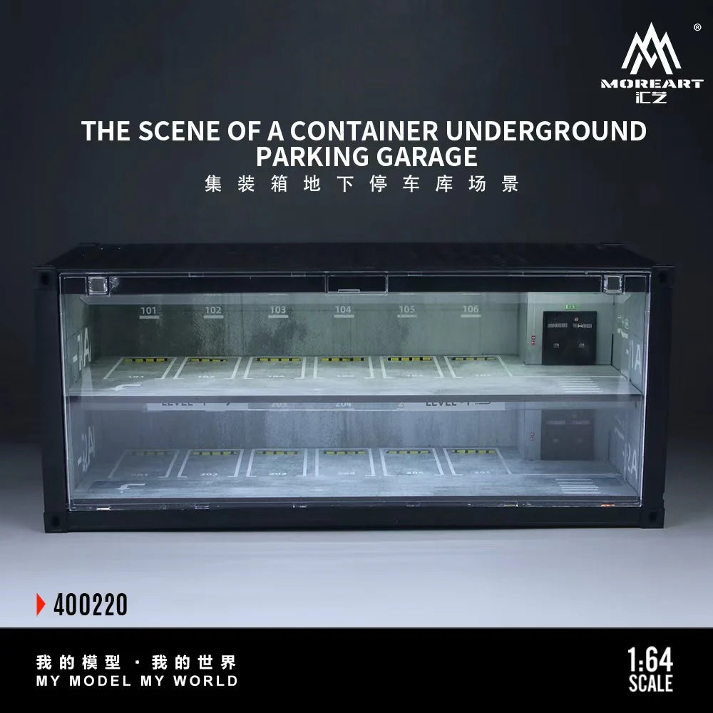 MoreArt 1/64-CONTAINER UNDERGROUND PARKING GARAGE MO400220