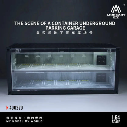 MoreArt 1/64-CONTAINER UNDERGROUND PARKING GARAGE MO400220