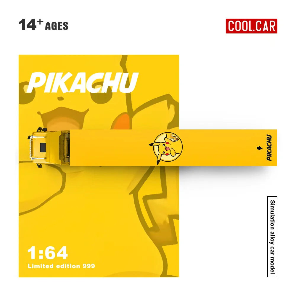 CoolCar 1/64 - Scania Container Truck- PIKACHU CC644025