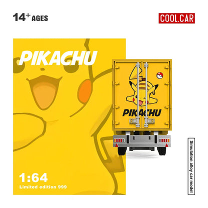CoolCar 1/64 - Scania Container Truck- PIKACHU CC644025