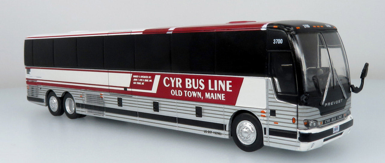 Prevost X345 Coach Bus CYR Bus Line, Farmingdale, Maine
