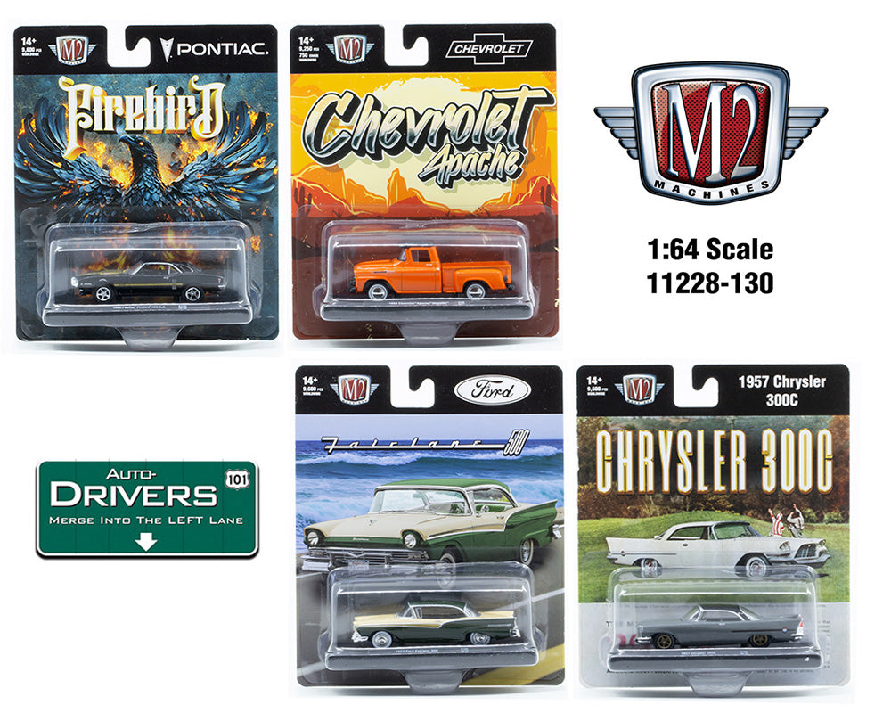M2 Machines 1:64 Auto Drivers Release 130 (11228-130)