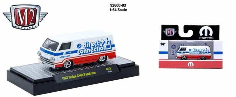 1967 Mopar Dodge A100 Panel Van (M2 Machines Detroit Muscle 32600-93)