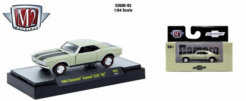 1968 Chevrolet Camaro Z28 RS (M2 Machines Detroit Muscle 32600-93)