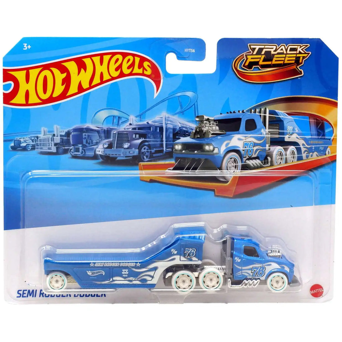 Semi Rodger Dodger – Hot Wheels Track Fleet Caisse E 1:64 – HVF03