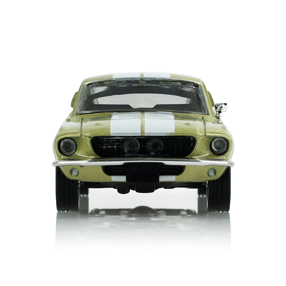 GreenLight 1:64 1967 Shelby GT-500 Fastback Lime Gold – The Mustang Stampede Series 2 – 125402-A