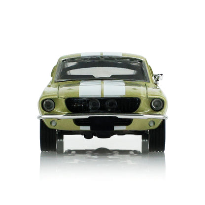 GreenLight 1:64 1967 Shelby GT-500 Fastback Lime Gold – The Mustang Stampede Series 2 – 125402-A