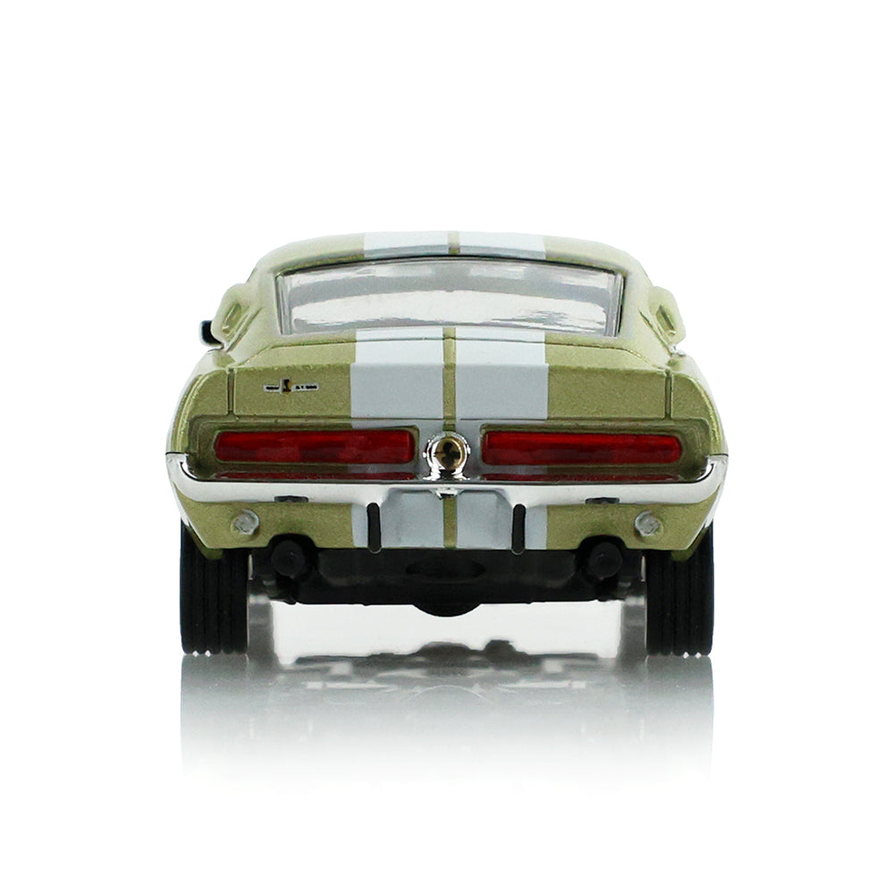 GreenLight 1:64 1967 Shelby GT-500 Fastback Lime Gold – The Mustang Stampede Series 2 – 125402-A