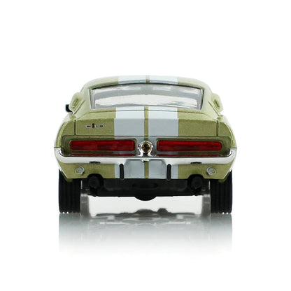 GreenLight 1:64 1967 Shelby GT-500 Fastback Lime Gold – The Mustang Stampede Series 2 – 125402-A