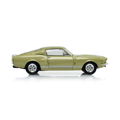 GreenLight 1:64 1967 Shelby GT-500 Fastback Lime Gold – The Mustang Stampede Series 2 – 125402-A
