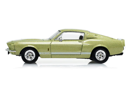 GreenLight 1:64 The Mustang Stampede Series 2 – 1967 Shelby GT-500 Fastback – Lime Gold – Limited Edition GL125402-A