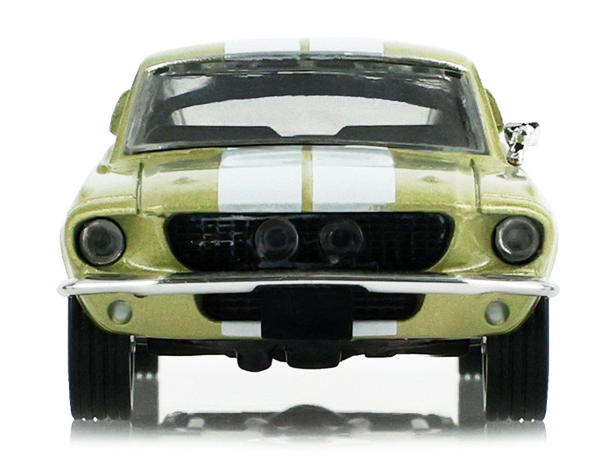 GreenLight 1:64 The Mustang Stampede Series 2 – 1967 Shelby GT-500 Fastback – Lime Gold – Limited Edition GL125402-A