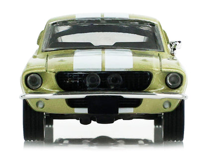 GreenLight 1:64 The Mustang Stampede Series 2 – 1967 Shelby GT-500 Fastback – Lime Gold – Limited Edition GL125402-A