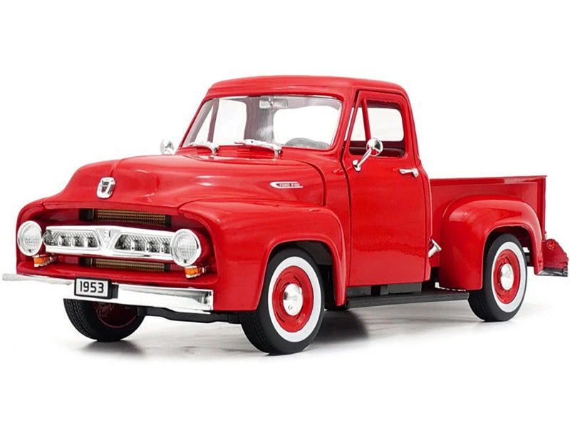 Lucky Diecast – Ford F-100 Pick Up 1953 – Rouge – 1:18 – 92148R