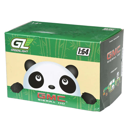 GreenLight Exclusive Edition 1:64 2022 GMC Sierra 3500 HD Denali Dually Beijing Panda GL1352003-A