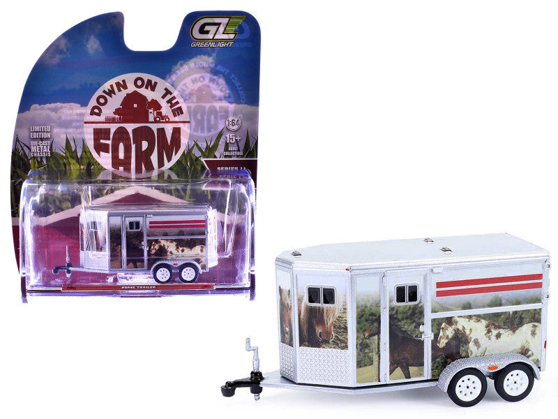 Horse Trailer with Custom Horse Wrap GL48110-F
