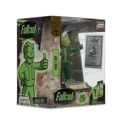 Vault Boy (Fallout) Glow in The Dark Edition Gold Label 5&quot;-McFarlane Toys