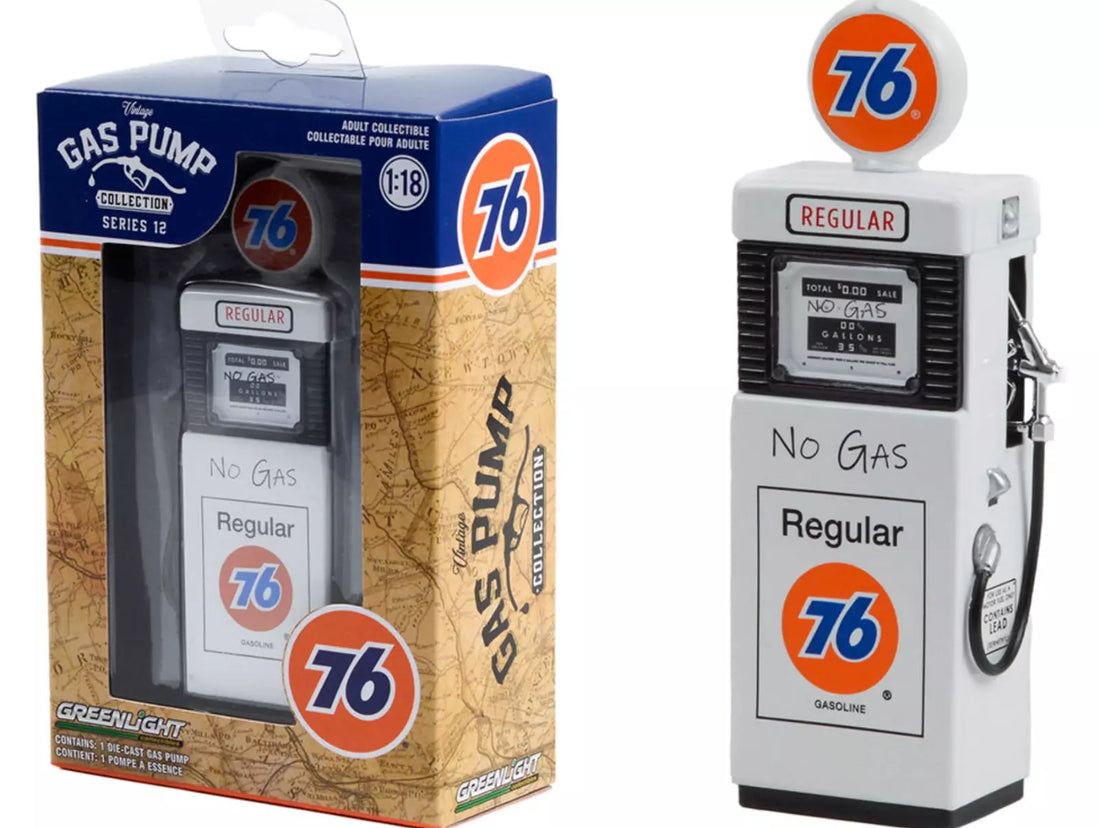 Wayne 505 Gas Pump Union 76 Regular Gasoline "No Gas"