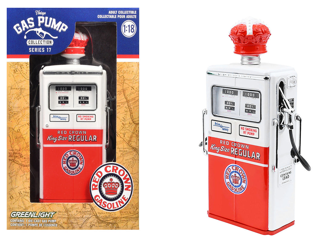 1954 Tokheim 350 Twin Gas Pump "Red Crown (GL14170-C)