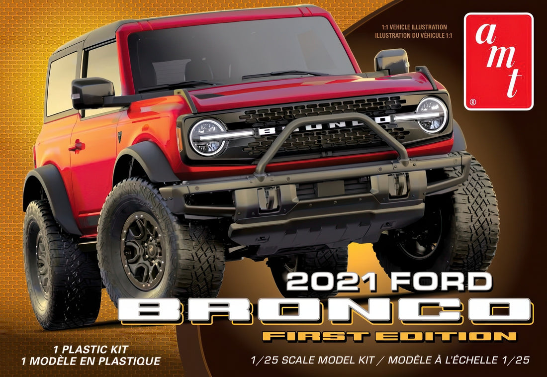AMT 2021 Ford Bronco First Edition 1/25 Scale Model Kit AMT1343M/12