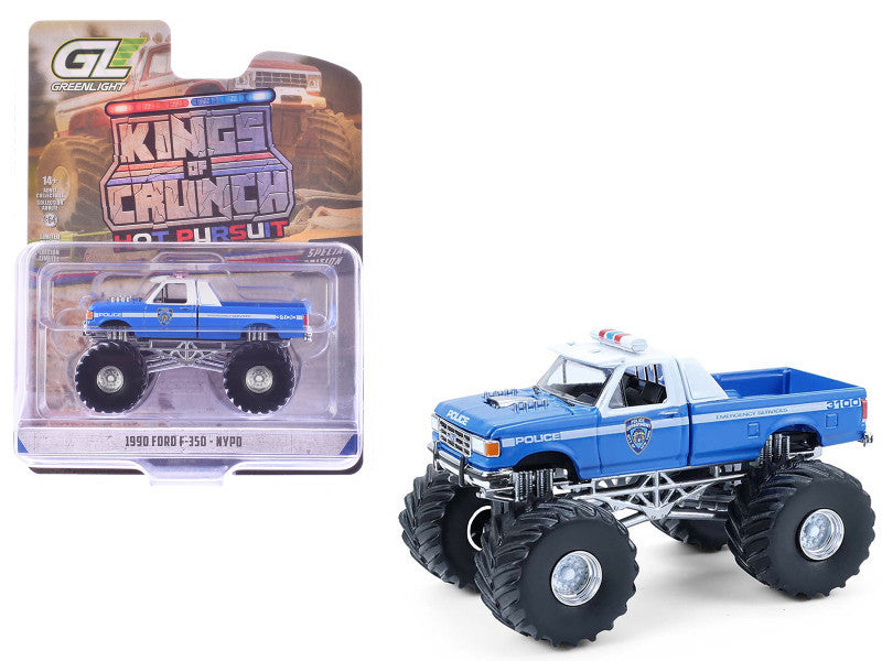 NYPD - 1990 Ford F-350 Monster Truck GL49170-E