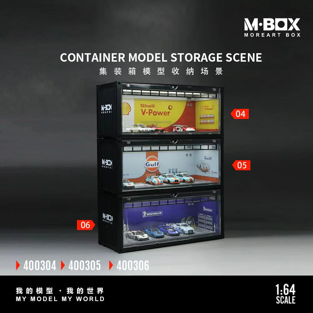 MBOX Scène de Rangement avec Conteneur Shell 1:64 MB400304