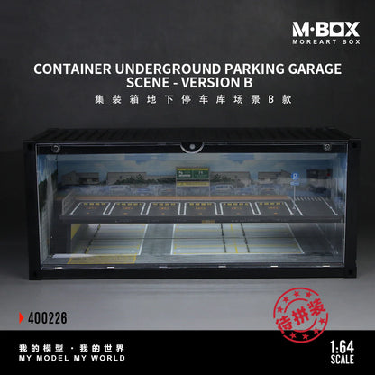 MBOX Scène de Garage Souterrain avec Conteneur Version B 1:64 MB400226