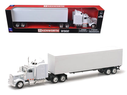 Kenworth W900 – Tracteur avec remorque fourgon (dry van) 1/43