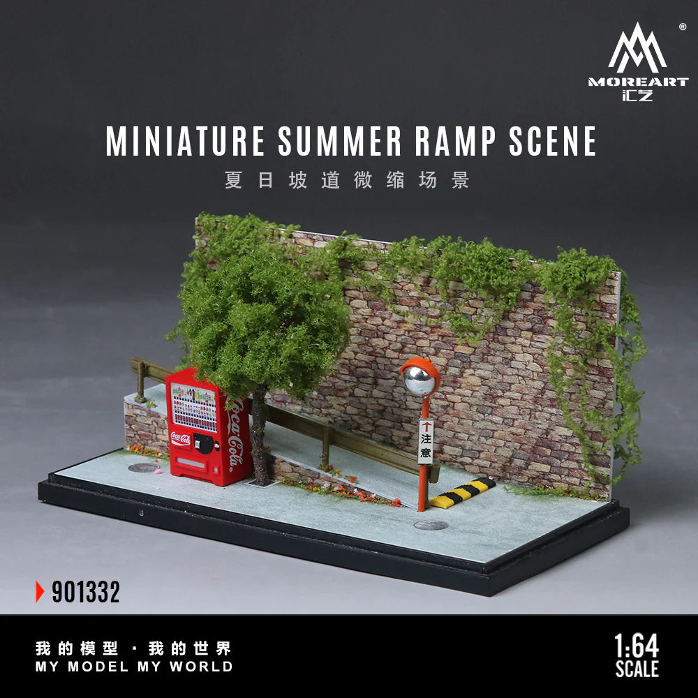 Miniature Summer Ramp Scene – MoreArt 1:64 MO901332