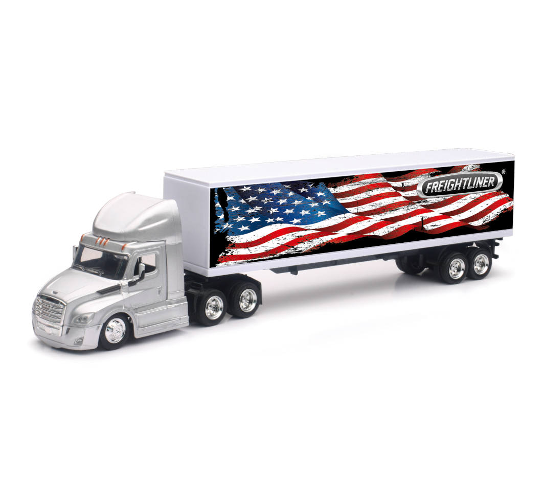 Freightliner Cascadia – Remorque fourgon (U.S.A.) 1/43