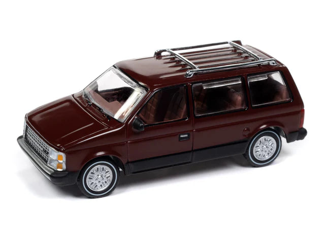 1985 Dodge Caravan - Crimson Red w/Black Lower Sides