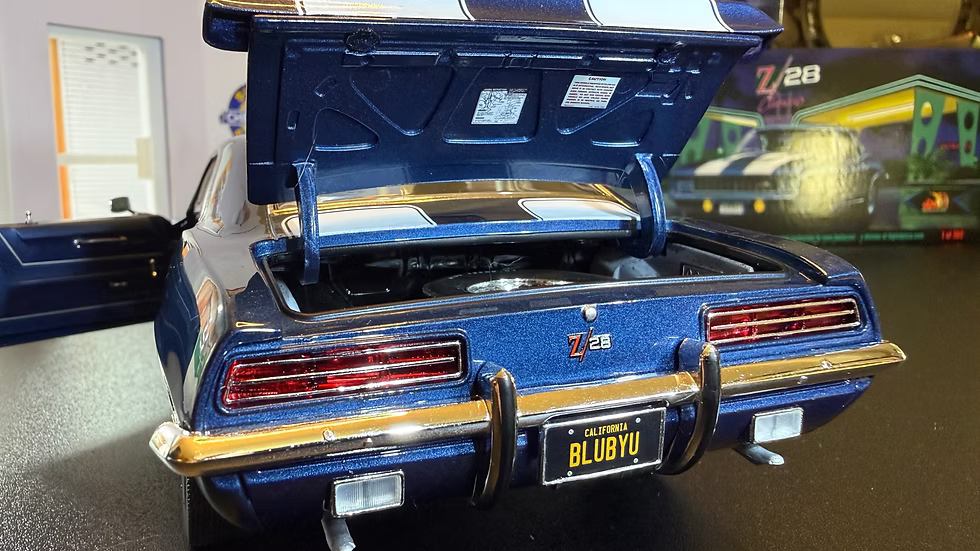 1969 Camaro Rally Sport Z/28 Dusk Blue (Limitée à 302 unités seulement-Limited to 302 units only)