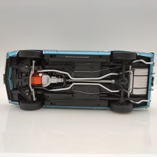 (PRE-ORDER 2027) Digital Pizza 1/18 (by Acme) -1969 Camaro RS Z/28 in Azure Turquoise