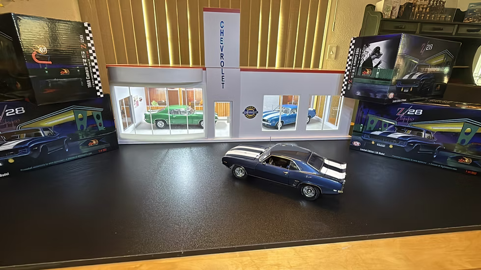 1969 Camaro Rally Sport Z/28 Dusk Blue (Limitée à 302 unités seulement-Limited to 302 units only)