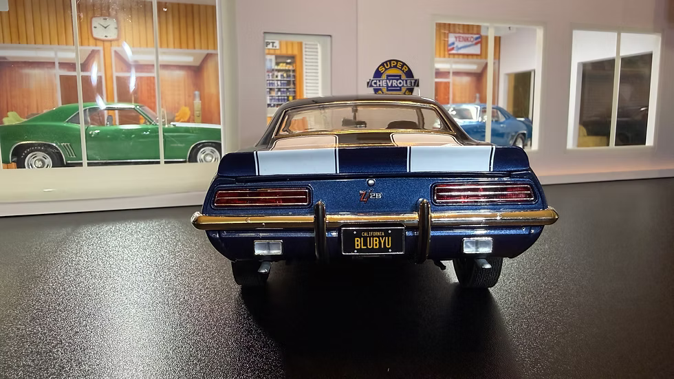 1969 Camaro Rally Sport Z/28 Dusk Blue (Limitée à 302 unités seulement-Limited to 302 units only)