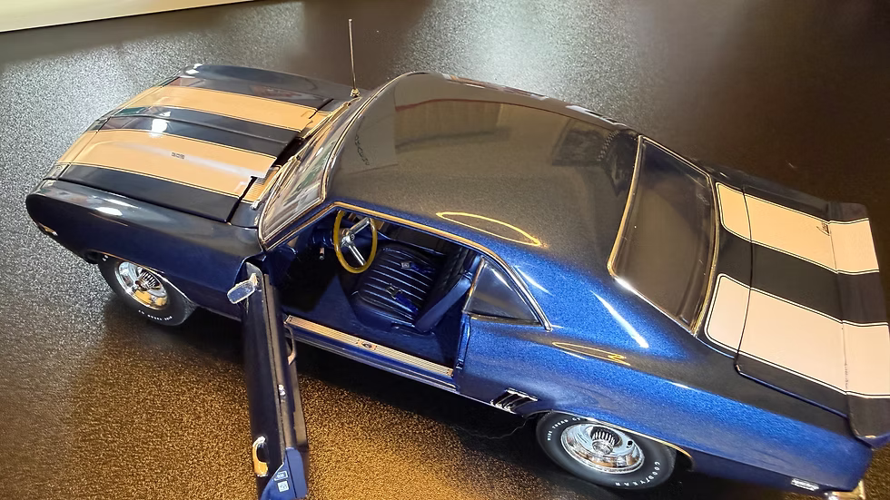 1969 Camaro Rally Sport Z/28 Dusk Blue (Limitée à 302 unités seulement-Limited to 302 units only)