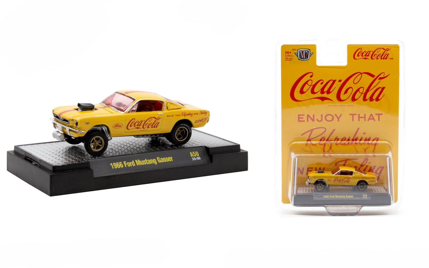 M2 Machines 1:64 Coca-Cola 2024 Release A50 Assortment