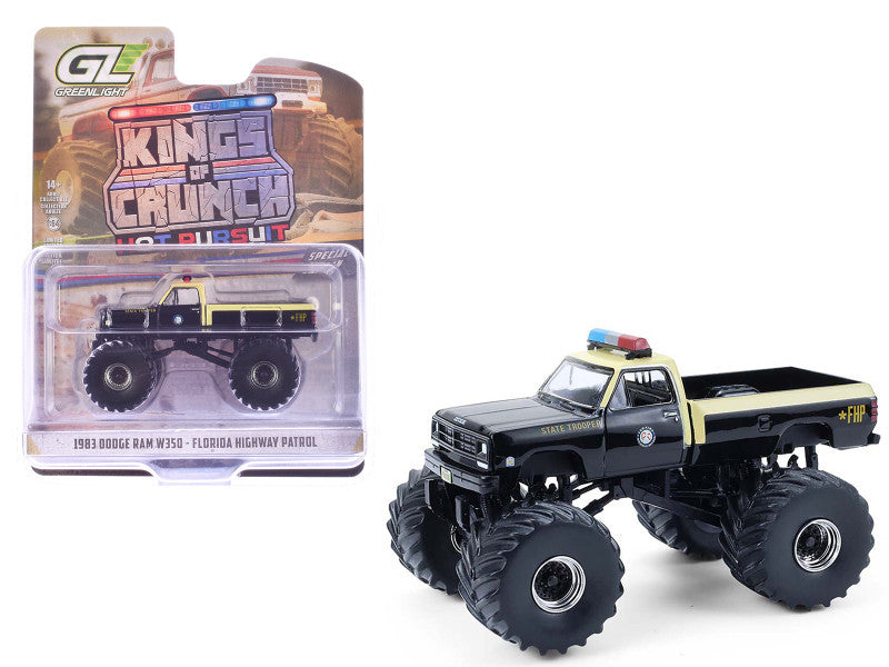 Florida Highway Patrol - 1983 Dodge Ram W350 Monster Truck GL49170-C