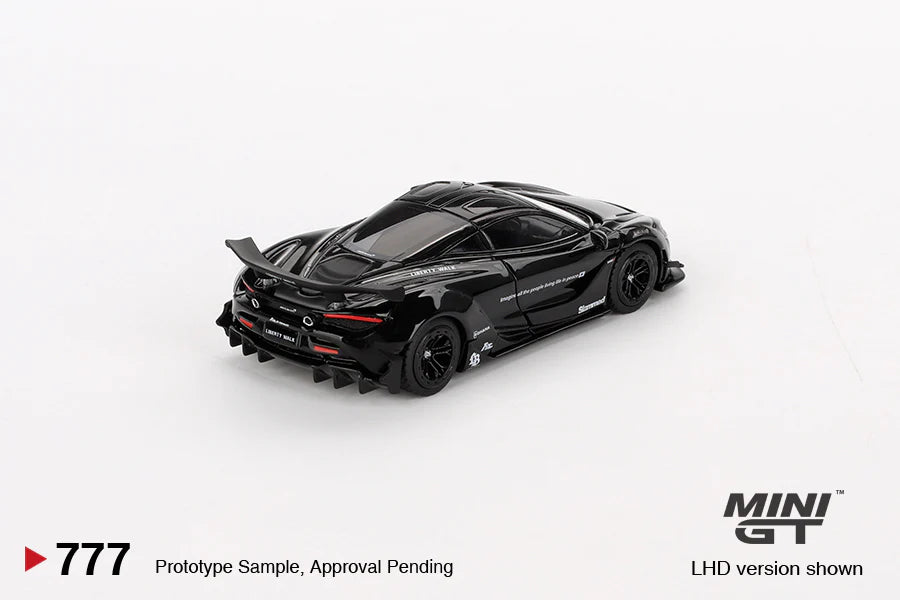 MINI GT-McLaren 720S LB Works Black (MGT00777)