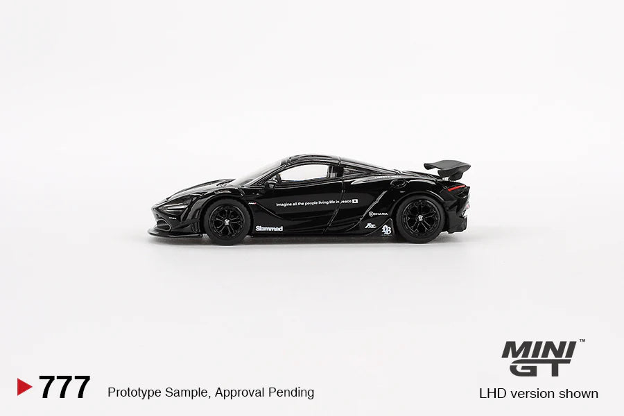 MINI GT-McLaren 720S LB Works Black (MGT00777)