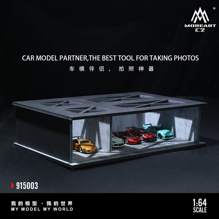 MoreArt Diorama 1:64-Undergroud Parking Garage Scene 03 MO915003