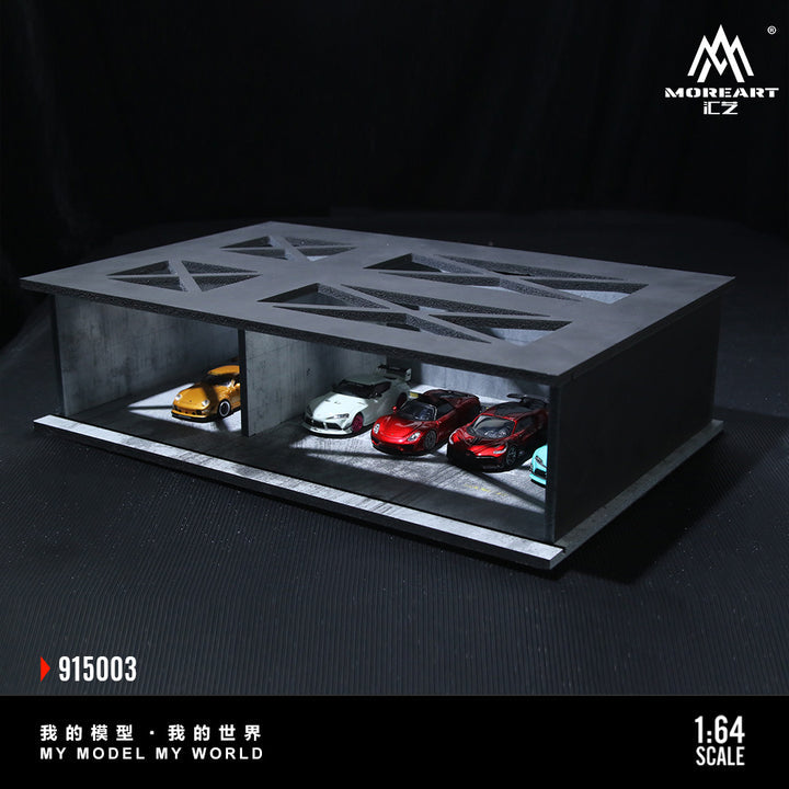 MoreArt Diorama 1:64-Undergroud Parking Garage Scene 03 MO915003
