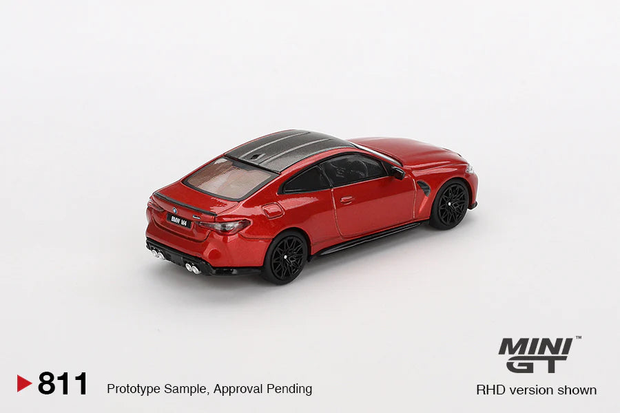 MINI GT-BMW M4 Competition (G82) Sahkir Orange MGT00811-BL