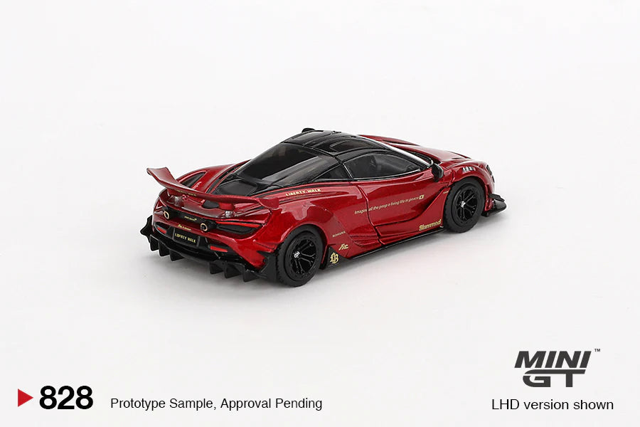 (Limit 1 per client) MINI GT-McLaren 720S LB Works Gem Red MGT00828