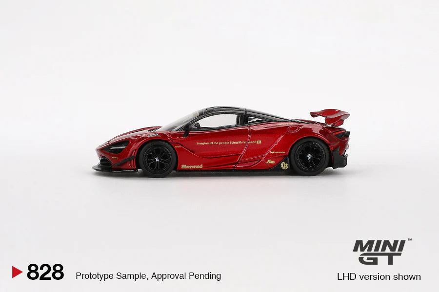 (Limit 1 per client) MINI GT-McLaren 720S LB Works Gem Red MGT00828