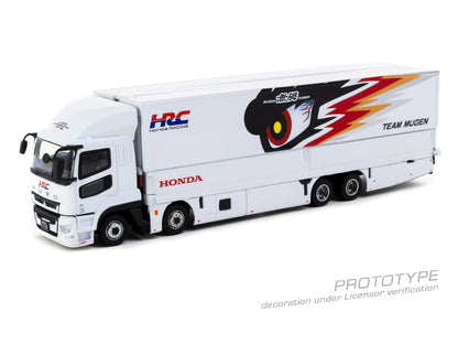 (PRE-ORDER 2025) Tarmac Works 1:64,Mitsubishi Fuso Super Great TEAM MUGEN