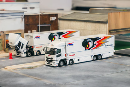 (PRE-ORDER 2025) Tarmac Works 1:64,Mitsubishi Fuso Super Great TEAM MUGEN