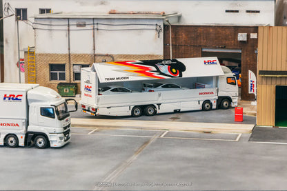 (PRE-ORDER 2025) Tarmac Works 1:64,Mitsubishi Fuso Super Great TEAM MUGEN