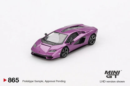 Mini GT-Lamborghini Countach LPI 800-4 Viola 30th MGT00865