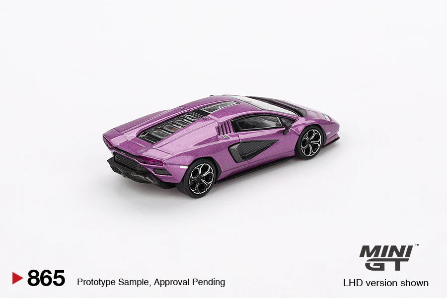 Mini GT-Lamborghini Countach LPI 800-4 Viola 30th MGT00865